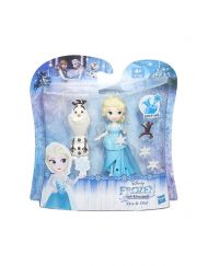 DISNEY FROZEN Комплект мини кукла и фигурка B5185