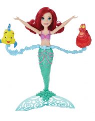 DISNEY PRINCESS Кукла АРИЕЛ SPIN & SWIM B5308