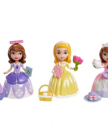 DISNEY PRINCESS Мини кукла принцеса София SOFIA THE FIRST CJP98