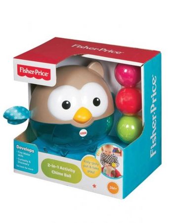 FISHER PRICE Детска играчка бухалче с топчета