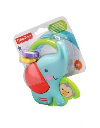 FISHER PRICE Музикална дрънкалка СЛОН