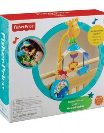 FISHER PRICE Музикална въртележка ЖИРАФ W9913