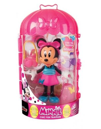 IMC Фигурка DELUXE MINNIE MOUSE ПЪТЕШЕСТВЕНИЧКА 182905