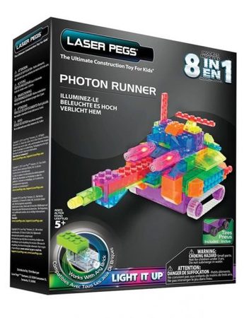 LASER PEGS Светещ конструктор 8в1 RN2180B