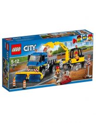 LEGO CITY Машина за метене и екскаватор 60152