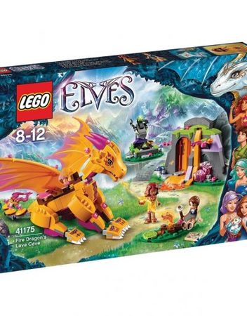 LEGO ELVES Пещерата с лава на огнения дракон 41175