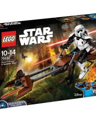 LEGO STAR WARS Scout Trooper™ и скутер 75532