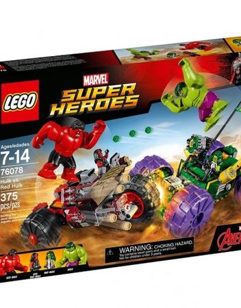 LEGO SUPER HEROES Хълк срещу Червения Хълк 76078