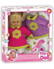 LT Кукла с дрешка и гребен TINY DOLL 98054