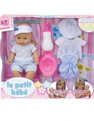 LT Пишкаща кукла с дрехи LE PETIT BEBE