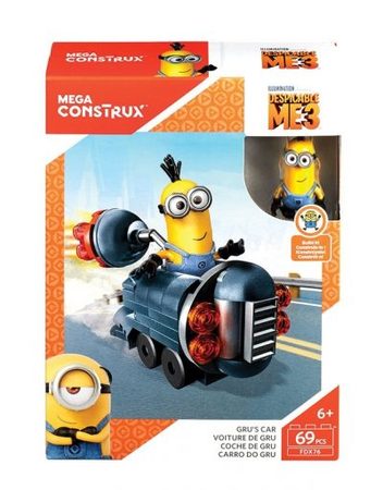 MEGA BLOKS Фигурка с превозно средство MINIONS DM3 FDX75