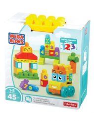 MEGA BLOKS Конструктор УЧИЛИЩЕН БУС С ЦИФРИ FBM80