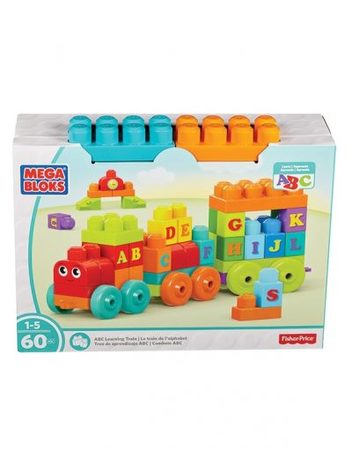 MEGA BLOKS Конструктор ВЛАКЧЕ С БУКВИ DXH35