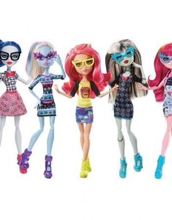 MONSTER HIGH Кукла с очила GEEK SHRIEK