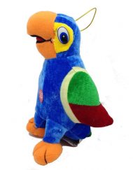 Плюшена играчка папагал