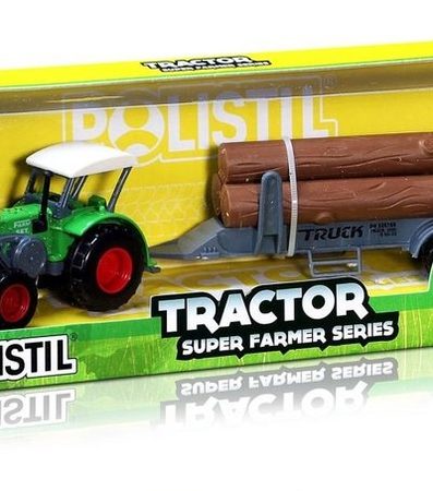 POLISTIL Трактор с ремарке SUPER FARMER