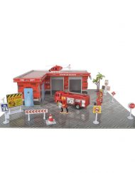 Пожарна станция с кола и хеликоптер 1604I555