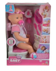 SIMBA Кукла-бебе с гърне и аксесоари NEW BORN BABY