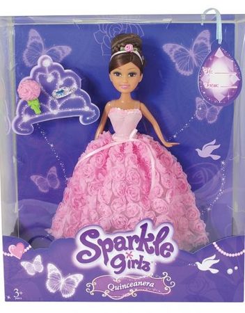 SPARKLE GIRLZ Луксозна кукла с розова рокля