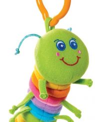 TINY LOVE Играчка за количка с клипс - Малки умничета Гъсеница