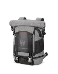 Backpack, Acer Predator Gaming Rolltop 15'', Gray & Black (NP.BAG1A.255)