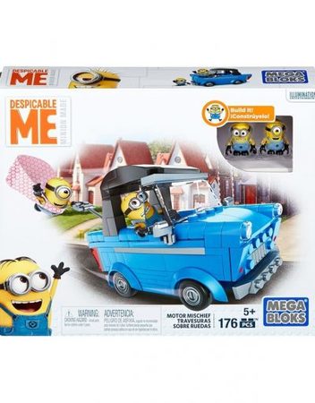 MEGA BLOKS Игрален комплект с кола MINIONS DM3 DKT69