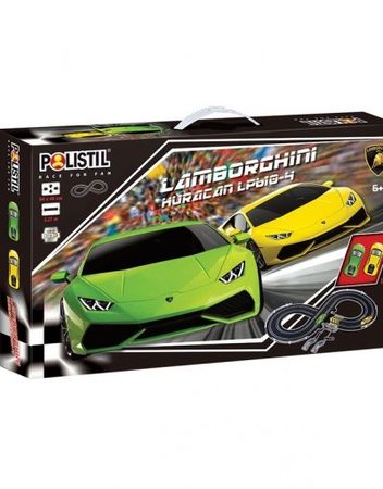 POLISTIL Игрален комплект писта с колички LAMBORGHINI