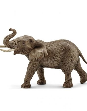 SCHLEICH Фигурка АФРИКАНСКИ СЛОН МЪЖКИ С ВДИГНАТ ХОБОТ 14762