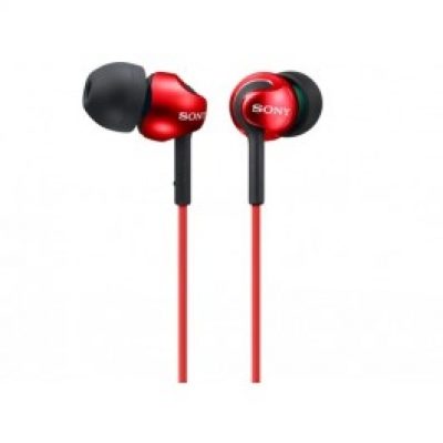 Слушалки Sony MDR-EX110LP Red