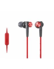 Слушалки Sony MDR-XB50AP Red