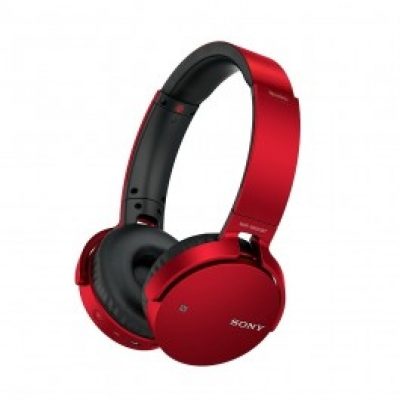 Слушалки Sony MDR-XB650 Red