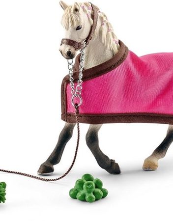 SCHLEICH Комплект фигурки АРАБСКИ КОН С ОДЕАЛО 41447