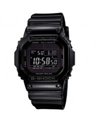 Мъжки часовник Casio G-SHOCK черен с правоъгълен дисплей