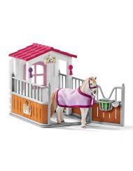 SCHLEICH Комплект фигурки БОКС ЗА КОНЕ С ЛУЗИТАНО КОБИЛА 42368-01167