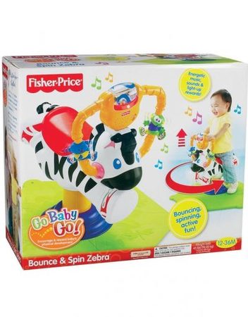 FISHER PRICE Играчка за яздене ЗЕБРА K0317