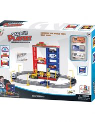 Гараж с асансьор и с три коли GARAGE PLAYSET P8388A-2