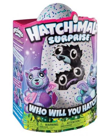 HATCHIMALS Лилаво яйце SURPRISE 6037096