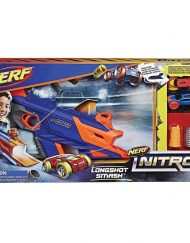 NERF Комплект изстрелвачка и количка 2 бр. NITRO C0784