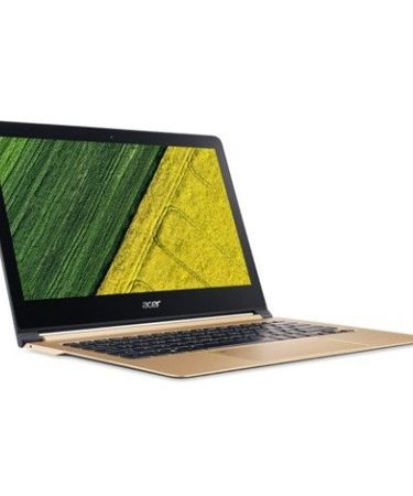 ACER Aspire Swift 7 /13.3''/ Intel i5-7Y54 (3.2G)/ 8GB RAM/ 256GB SSD/ int. VC/ Win10 + подарък кабел Acer (NX.GN2EX.012)