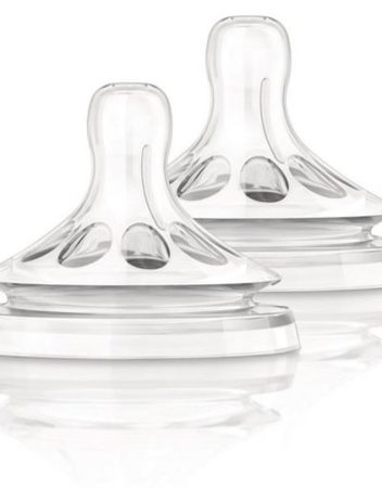 AVENT SCF654/27 Биберон NATURAL FAST- 4 дупки 6+, 2бр.