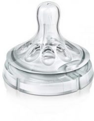 AVENT SCF656/27 Биберон NATURAL Y- прорез за твърди храни 6+, 2бр.