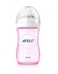 AVENT SCF691/17 Шише 125мл. NATURAL РОЗОВ