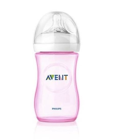 AVENT SCF691/17 Шише 125мл. NATURAL РОЗОВ