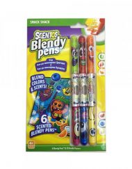 BLENDY PENS Комплект 6 маркера и 12 постера SNACK SHACK 48528