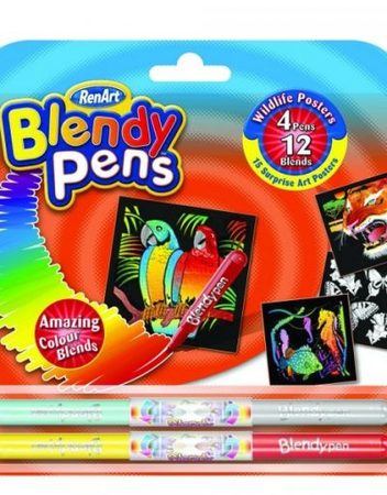 BLENDY PENS Комплект за рисуване ЖИВОТНИ