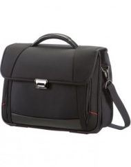 Carry Case, Samsonite Pro-DLX4 Briefcase 2 Gussets, 40.64cm/16'', Black (35V.09.005)