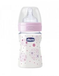 CHICCO N0215 Шише PP 150 мл. 0м+ РОЗОВ 070700.010