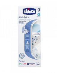 CHICCO N0216 Шише PP 150 мл. 0м+ СИН 070702.010