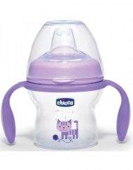 CHICCO Преходно шише с мек накрайник силикон 150 мл. 4-6м. ЛИЛАВ 80717.10