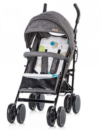 CHIPOLINO Лятна количка СОФИЯ ДЪНКИ ЧЕРЕН LKSO01705JB